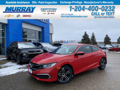 2020 Honda Civic Coupe *Heated Seats*Back-up Cam*Bluetooth*Coupe