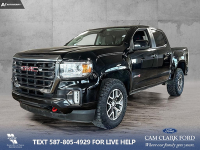 2021 GMC Canyon AT4 w/Leather 3.6L 4X4 | OFF-ROAD PKG | REMOT...