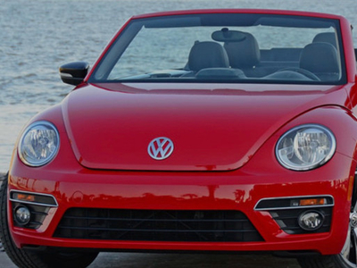 Red Convertible VW Ltd edition Beetle 2.5L