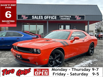 2009 Dodge Challenger 2dr Cpe R-T Leather Sunroof Manual Transm