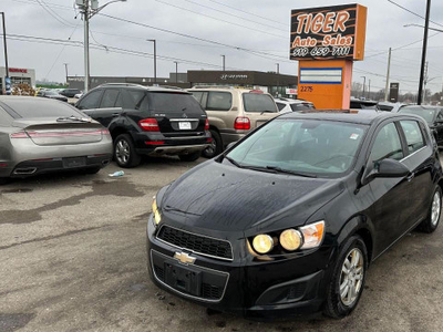 2012 Chevrolet Sonic LT*MANUAL*ONLY 177KMS*GREAT ON FUEL*CERT