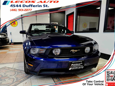 2012 Ford Mustang GT Premium Package/5L V8/Convertible