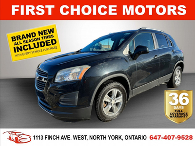 2013 CHEVROLET TRAX LT ~AUTOMATIC, FULLY CERTIFIED WITH WARRANTY