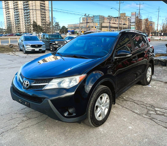 2013 TOYOTA RAV4 ONE OWNER, NO ACCIDENT, SAFETY CERTIFIED