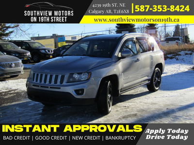 2016 Jeep Compass HIGH ALTITUDE-4WD-LEATHER-FINANCING AVAILABLE