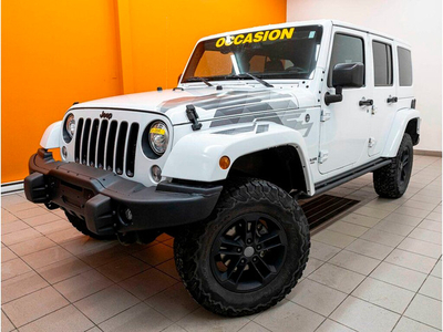 2017 Jeep WRANGLER UNLIMITED WINTER EDITION 4X4 *NAV* GR. REMOR