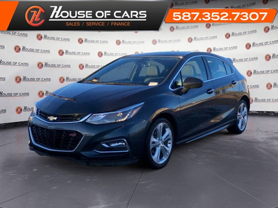 2018 Chevrolet Cruze Premier w-1SF / Leather / Back up cam