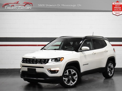 2018 Jeep Compass Limited No Accident Panoramic Roof Leather Nav