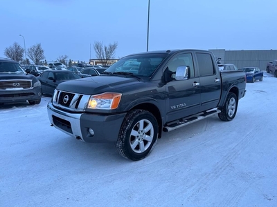 Used 2010 Nissan Titan XE V8 SUNROOF LEATHER $0 DOWN for Sale in Calgary, Alberta