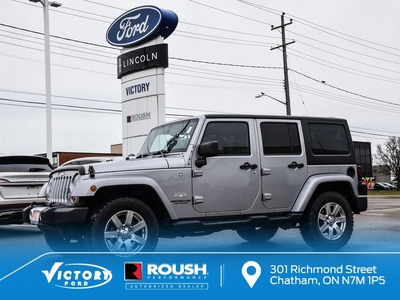 Used 2013 Jeep Wrangler Unlimited 4WD 4dr Sahara FRESH INVENTORY! for Sale in Chatham, Ontario
