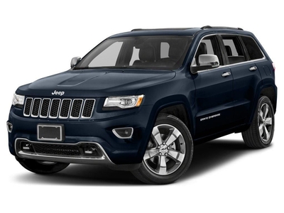 Used 2014 Jeep Grand Cherokee 4x4 Overland for Sale in Steinbach, Manitoba