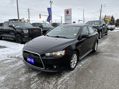 Used 2015 Mitsubishi Lancer SE ~Sunroof ~Alloy Wheels for Sale in Barrie, Ontario