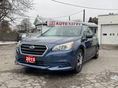 Used 2015 Subaru Legacy 2.5I/AWD/BACKUP CAMERA/RELIABLE CAR/CERTIFIED. for Sale in Scarborough, Ontario