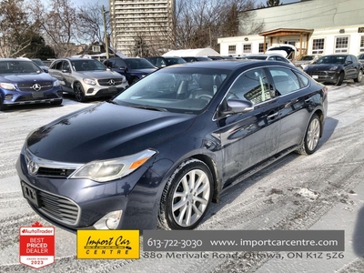 Used 2015 Toyota Avalon Limited ONLY 125KKMS!! LEATHER, ROOF, NAV, HDT. S for Sale in Ottawa, Ontario