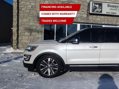 Used 2016 Ford Explorer 4WD/Platinum 6/PASS/LEATHER/NAVIGATION/CARSTARTER for Sale in Calgary, Alberta