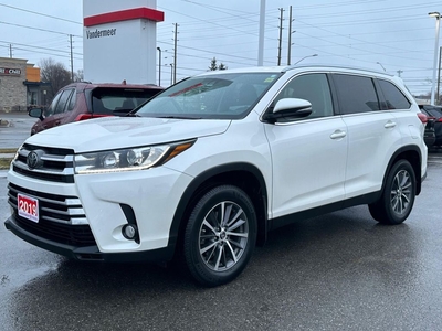 Used 2019 Toyota Highlander XLE-ONE OWNER+SERVICED HERE! for Sale in Cobourg, Ontario