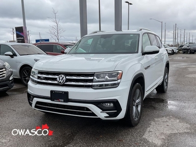 Used 2019 Volkswagen Atlas 3.6L Highline R-Line! Clean CarFax! for Sale in Whitby, Ontario