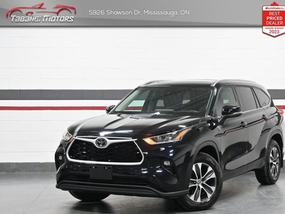 Used 2021 Toyota Highlander XLE No Accident Sunroof Leather Carplay for Sale in Mississauga, Ontario