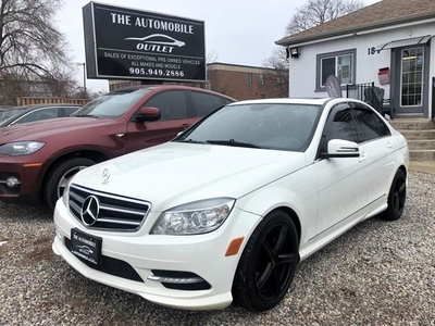 2011 MERCEDES-BENZ C250 C 250 4matic AWD CERTIFIED LEATHER SUNROOF