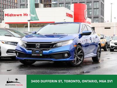 2019 Honda Civic *HONDA Canada CERTIFIED*NEW BRAKE ROTORS*ONE OWNER