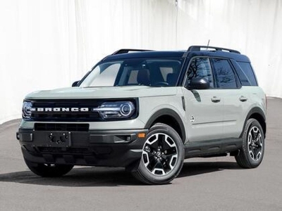 New 2024 Ford Bronco Sport OUTER BANKS 300A W/POWER MOONROOF for Sale in Regina, Saskatchewan