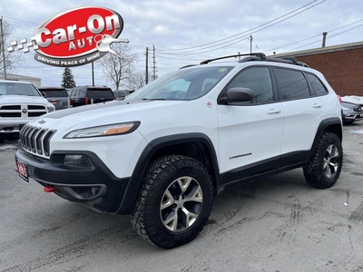 Used 2015 Jeep Cherokee TRAILHAWK V6 4x4 PANO ROOF LEATHER RMT START for Sale in Ottawa, Ontario