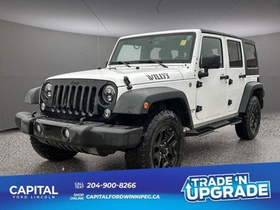 Used 2015 Jeep Wrangler Unlimited Willys Wheeler **New Arrival** for Sale in Winnipeg, Manitoba