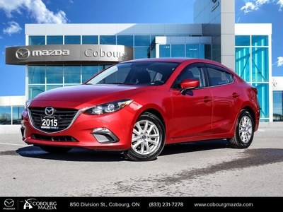 Used 2015 Mazda MAZDA3 GS BACK UP CAMERA HEATED SEATS NO ACCIDENTS for Sale in Cobourg, Ontario