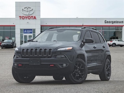 Used 2017 Jeep Cherokee Trailhawk for Sale in Georgetown, Ontario