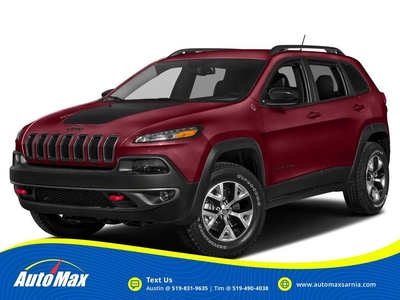 Used 2017 Jeep Cherokee Trailhawk for Sale in Sarnia, Ontario