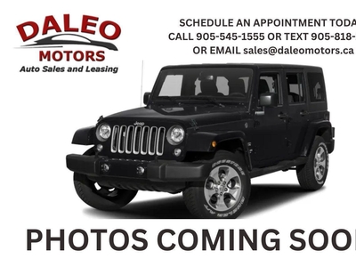 Used 2017 Jeep Wrangler 4WD 4dr Sahara / NAVI / LTHR / H. SEATS / SIRIUS for Sale in Hamilton, Ontario