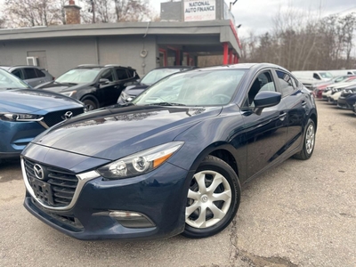 Used 2017 Mazda MAZDA3 GX,AUTOMATIC,NO ACCIDENT,BLUETOOTH,SAFETY+WARRANTY for Sale in Richmond Hill, Ontario