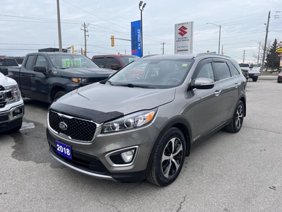 Used 2018 Kia Sorento EX V6 AWD ~Bluetooth ~Backup Cam ~Heated Seats for Sale in Barrie, Ontario