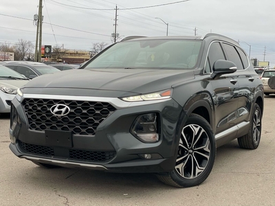 Used 2019 Hyundai Santa Fe Ultimate 2.0T AWD / LEATHER / PANO / NAV for Sale in Bolton, Ontario