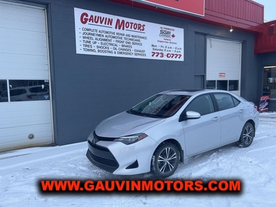 Used 2019 Toyota Corolla LE Loaded Sunroof Heated Seats Low Kms Great Deal! for Sale in Swift Current, Saskatchewan