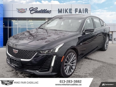 Used 2021 Cadillac CTS Premium Luxury AWD,sunroof,heated/vented front seats,steering wheel/outside mirrors heated for Sale in Smiths Falls, Ontario