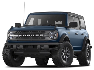 New 2024 Ford Bronco Badlands 334A 2.7L V6, AUTO, HARDTOP, SASQUATCH PACKAGE for Sale in Surrey, British Columbia