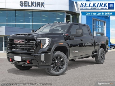 New 2024 GMC Sierra 2500 HD AT4 - Leather Seats - Cooled Seats for Sale in Selkirk, Manitoba