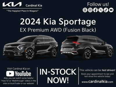 New 2024 Kia Sportage EX Premium for Sale in Niagara Falls, Ontario