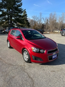 Used 2012 Chevrolet Sonic 5dr Hb Lt for Sale in Foxboro, Ontario
