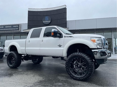Used 2013 Ford F-350 Lariat DIESEL NAVI SUNROOF BDS FOX LIFT 40S TUNED for Sale in Langley, British Columbia