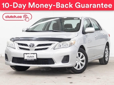Used 2013 Toyota Corolla CE w/ Enhanced Convenience Pkg w/ A/C, Cruise Control, Heated Front Seats for Sale in Toronto, Ontario