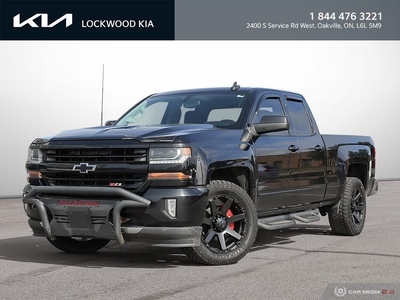 Used 2016 Chevrolet Silverado 1500 DOUBLE CAB Z71 PKG SIDE STEPS BLUETOOTH for Sale in Oakville, Ontario