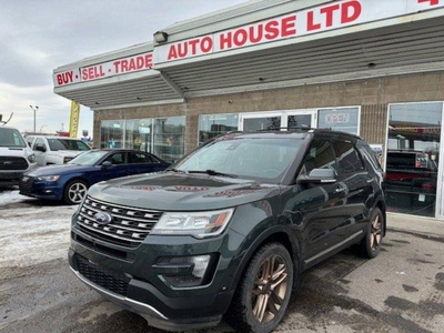 Used 2016 Ford Explorer LIMITED 4WD 7 PSNGR REMOTE START NAVI 360 CAM BLUETOOTH for Sale in Calgary, Alberta