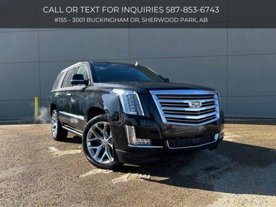 Used 2017 Cadillac Escalade Platinum Front End PPF Rear DVD Rearview Mirror Camera for Sale in Sherwood Park, Alberta