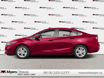 Used 2017 Chevrolet Cruze LT LT, SEDAN, RS PACKAGE, AUTO, REAR CAMERA, LOW KM! for Sale in Ottawa, Ontario