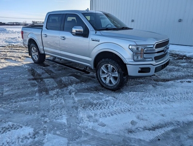 Used 2018 Ford F-150 PLATINUM 4WD SUPERCREW 5.5' BOX for Sale in Carberry, Manitoba