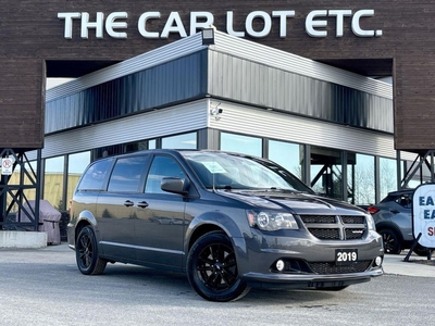 Used 2019 Dodge Grand Caravan GT 3RD ROW STO'N'GO SEATING, HEATED LEATHER SEATS/STEERING WHEEL, BACK UP CAM, REMOTE START!! for Sale in Sudbury, Ontario