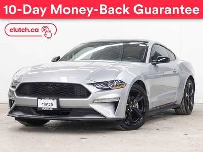 Used 2021 Ford Mustang EcoBoost Coupe w/ Black Accent Pkg w/ SYNC, Dual Zone A/C, Rearview Cam for Sale in Toronto, Ontario