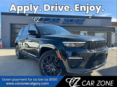 Used 2023 Jeep Grand Cherokee Summit Reserve 4XE for Sale in Calgary, Alberta